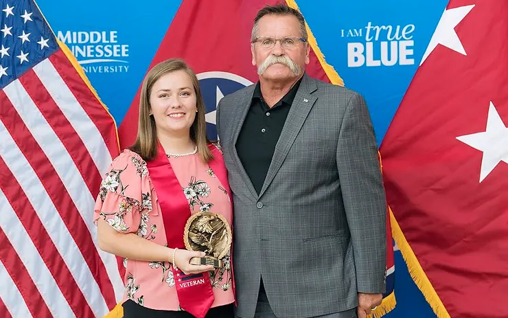 Special awards highlight MTSU Graduating Veterans Stole Ceremony