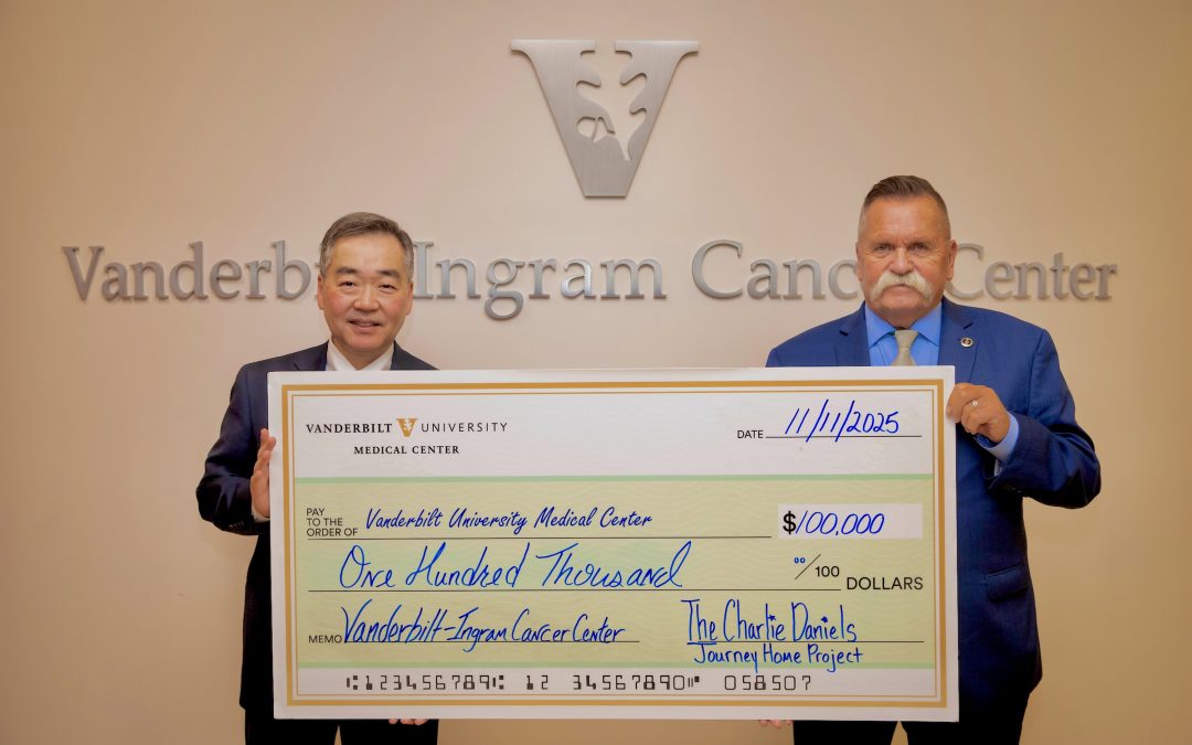 The Charlie Daniels Journey Home Project Honors Veterans Day with $100,000 Gift to Vanderbilt-Ingram Cancer Center and Call to Support America’s Heroes